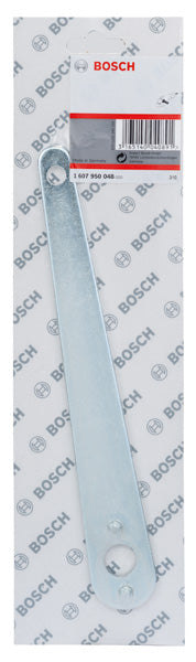 Bosch Two-hole spanner, straight, for angle & straight grinders - 0