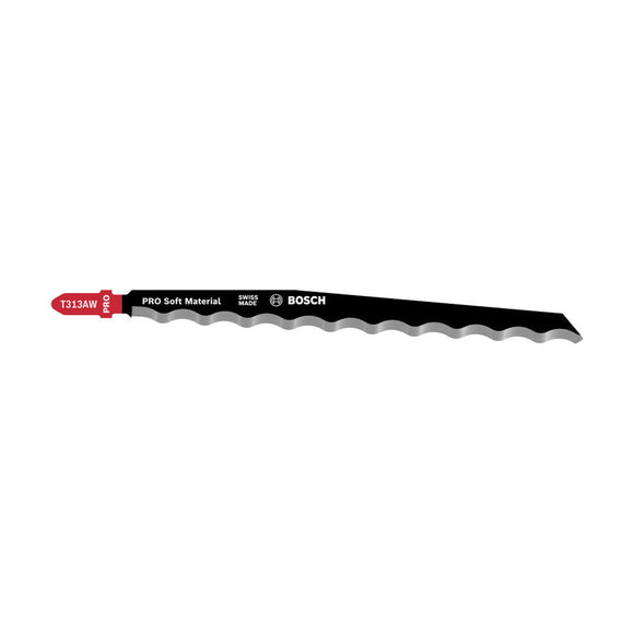 PRO Soft Material T313AW Jigsaw Blade, 152 mm, 3 pcs - image 01