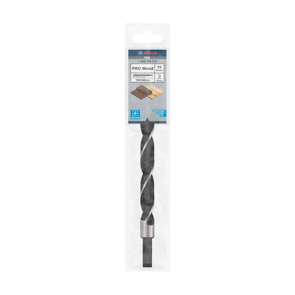 PRO Wood Brad Point Drill Bit, 15 x 120 x 160 mm - image 02