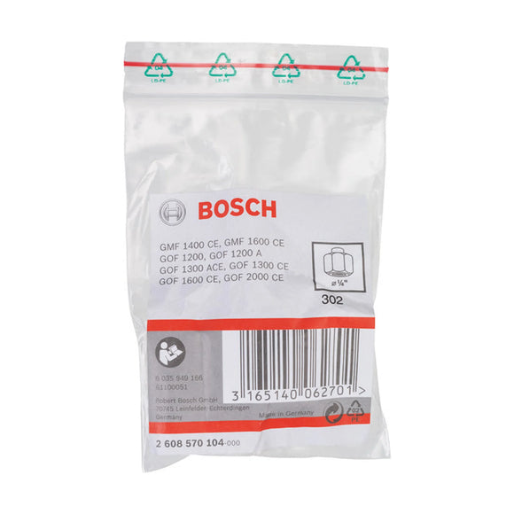 Bosch Collet without locking nut "¼” for GOF 1600 & GMF 1600 - image 02