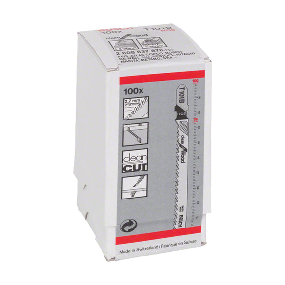 Jigsaw blade T 101 B
 100 pc - image 01