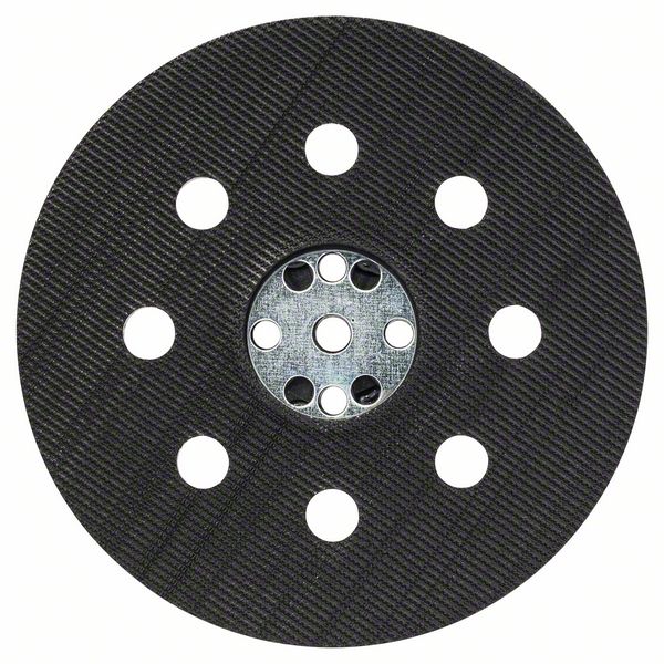 Sanding pad medium-hard for random orbital sanders, 115 mm