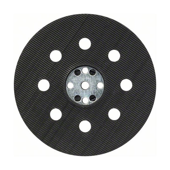 Sanding pad medium-hard for random orbital sanders, 115 mm - image 01