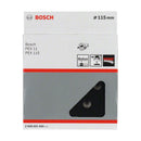 Sanding pad medium-hard for random orbital sanders, 115 mm - image 02