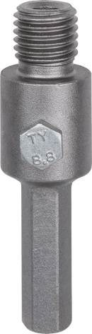 Hex shank for core cutters, M16, 11 mm, 80 mm-1