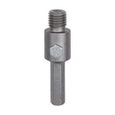 Hex shank for core cutters, M16, 11 mm, 80 mm - image 01