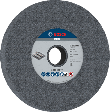 PRO Metal Grinding Wheel, 200 x 25 x 32 mm, G36