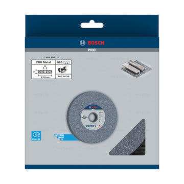 PRO Metal Grinding Wheel, 200 x 25 x 32 mm, G60 - image 02