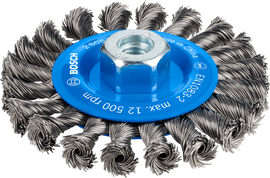 PRO Metal heavy Wire Wheel, 115 x 0.5 mm, Thread