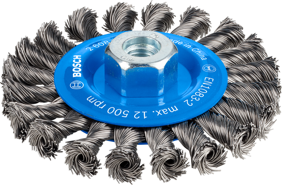PRO Metal heavy Wire Wheel, 115 x 0.5 mm, Thread