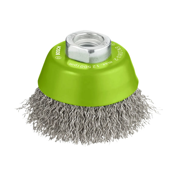 PRO Stainless Steel clean Cup Brush, 65 x 0.3 mm, Thread - image 01