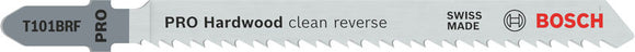 PRO Hardwood clean reverse T101BRF Jigsaw Blade, 100 mm, 5 pcs