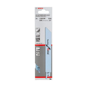 Reciprocating saw blade S 922 BF
150x19x0.9, 2 pc - image 02