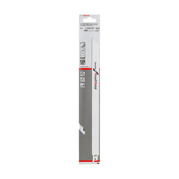 Reciprocating saw blade S 1222 VF
 300x19x0.9, 2 pc - image 02