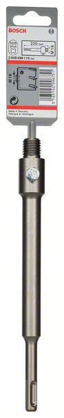 SDS-plus shank for core cutters with M16, 8 mm, 220 mm - 0