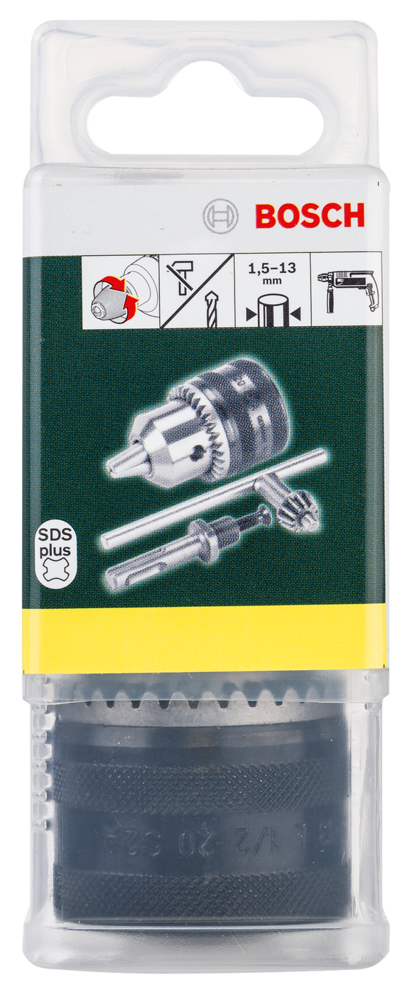 Bosch SDS-plus adapter with drill chuck
