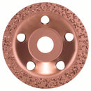 Tungsten carbide grinding head 115 x 22,23 mm, coarse, flat-1