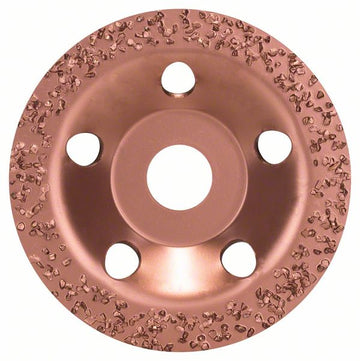 Tungsten carbide grinding head 115 x 22,23 mm, coarse, flat