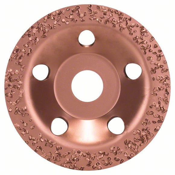 Tungsten carbide grinding head 115 x 22,23 mm, coarse, flat