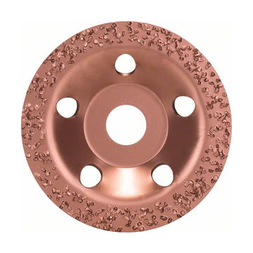 Tungsten carbide grinding head 115 x 22,23 mm, coarse, flat - image 01