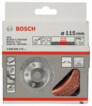 Tungsten carbide grinding head 115 x 22,23 mm, medium, flat-2