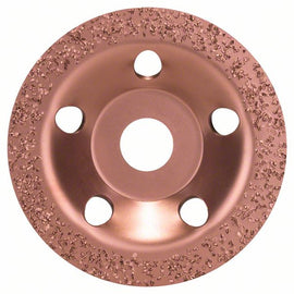 Tungsten carbide grinding head 115 x 22,23 mm, medium, flat