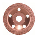 Tungsten carbide grinding head 115 x 22,23 mm, medium, flat - image 01