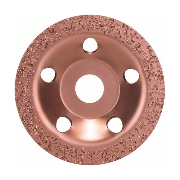 Tungsten carbide grinding head 115 x 22,23 mm, medium, flat - image 01