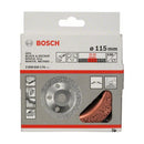Tungsten carbide grinding head 115 x 22,23 mm, medium, flat - image 02