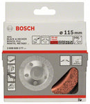 Tungsten carbide grinding head 115 x 22,23 mm, fine, flat-2