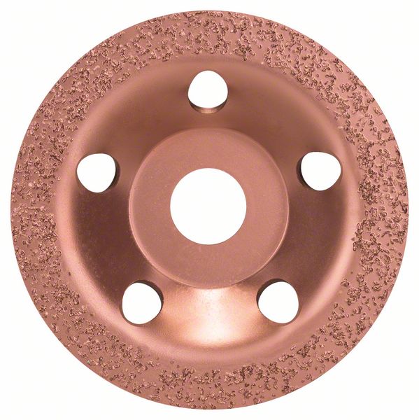 Tungsten carbide grinding head 115 x 22,23 mm, fine, flat