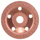 Tungsten carbide grinding head 115 x 22,23 mm, fine, flat-1