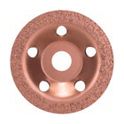Tungsten carbide grinding head 115 x 22,23 mm, fine, flat - image 01