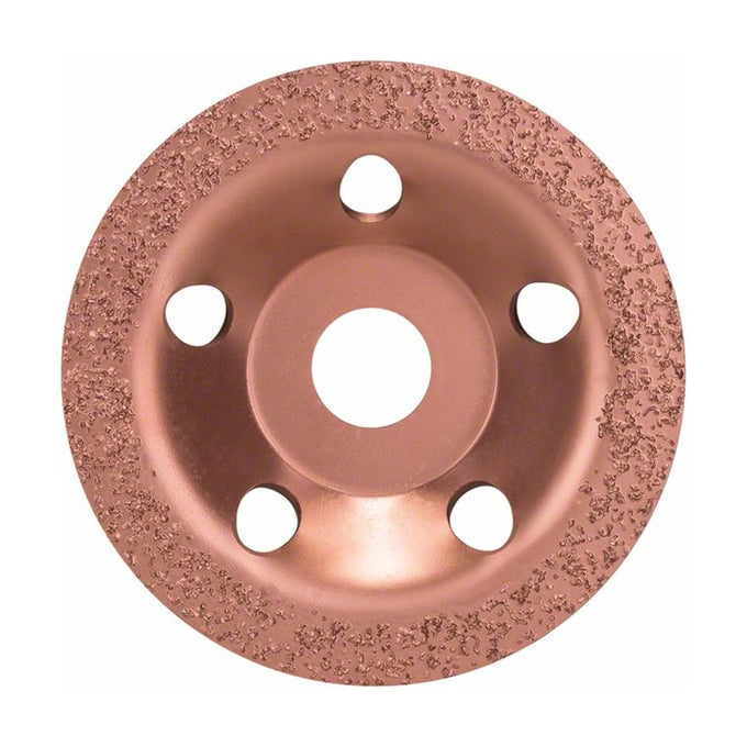 Tungsten carbide grinding head 115 x 22,23 mm, fine, flat - image 01