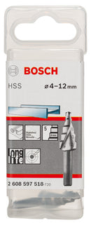 Step drill bits HSS 4 - 12 mm, 6,0 mm, 50 mm-2