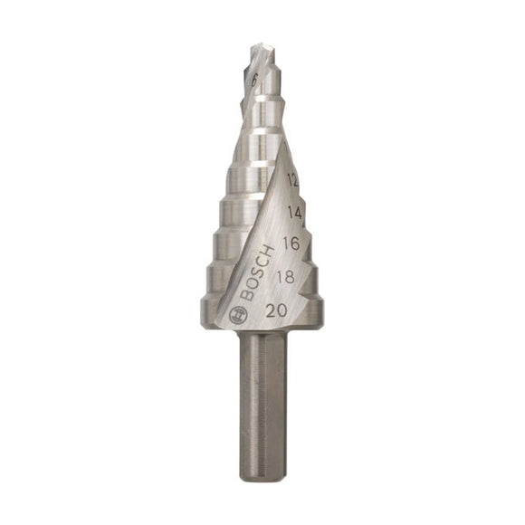 Step drill bits HSS 4 - 20 mm, 8,0 mm, 70,5 mm - image 01
