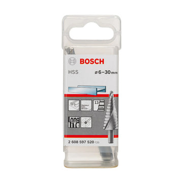 Step drill bits HSS 6 - 30 mm, 10,0 mm, 93,5 mm - image 02