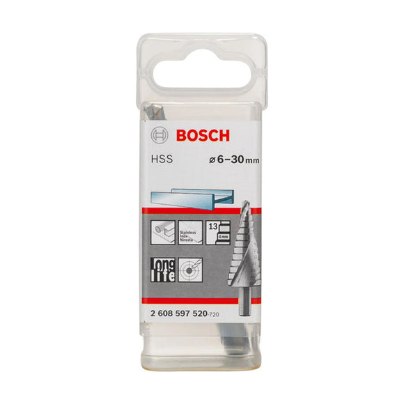 Step drill bits HSS 6 - 30 mm, 10,0 mm, 93,5 mm - image 02