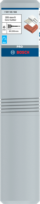 PRO SDS max-5 Core Cutter One-Piece, 45 x 80 x 160 mm-2