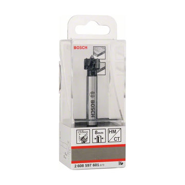 TC tipped hinge cutting bit 15 x 90 x 8mm shaft - image 02