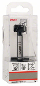 TC tipped hinge cutting bit
 22 x 90 x 8mm shaft-2