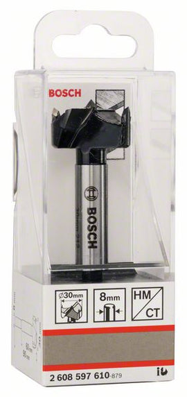 TC tipped hinge cutting bit
30 x 90 x 8mm shaft - 0