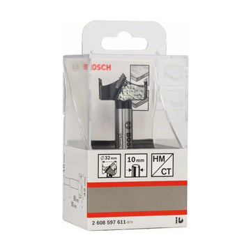 TC tipped hinge cutting bit
 32 x 90 x 10mm shaft - image 02
