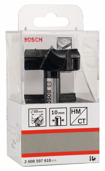 TC tipped hinge cutting bit
 50 x 90 x 10mm shaft - 0