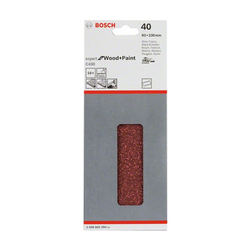 Expert for Wood & Paint, 93 x 230 mm, 40, 8 holes, 10 pc, clip on - image 02