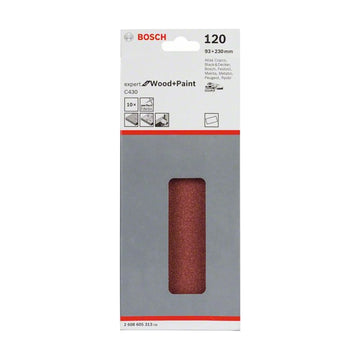 Expert for Wood & Paint, 93 x 230 mm, 120, no holes, 10 pc, clip on - image 02