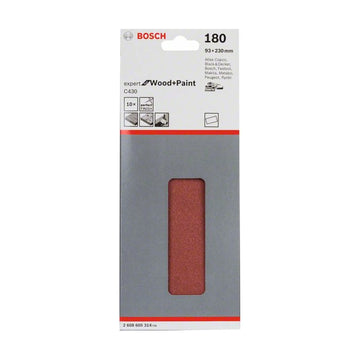 Expert for Wood & Paint, 93 x 230 mm, 180, no holes, 10 pc, clip on - image 02
