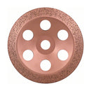 Tungsten carbide grinding head 180 x 22,23 mm, coarse, angled - image 01