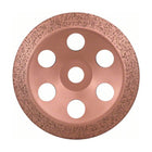 Tungsten carbide grinding head 180 x 22,23 mm, coarse, angled - image 01