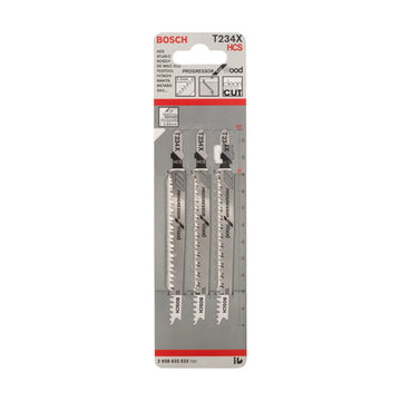 Jigsaw blade T 234 X
, 3 pc (universal, clean through thin & thick) - image 02